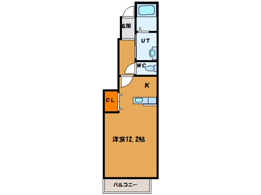 間取図 グロリアスカーサ本町