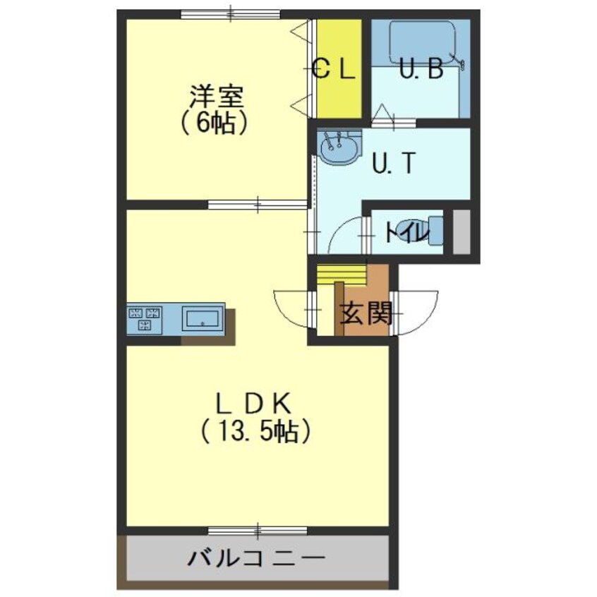 間取図 エ・ラーブル