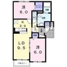 ファーストレジデンス 2LDKの間取り