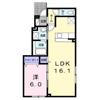 間取図 ウーノディエーチ