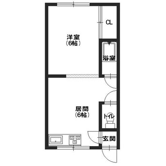 間取図 ノースコート本通Ⅱ