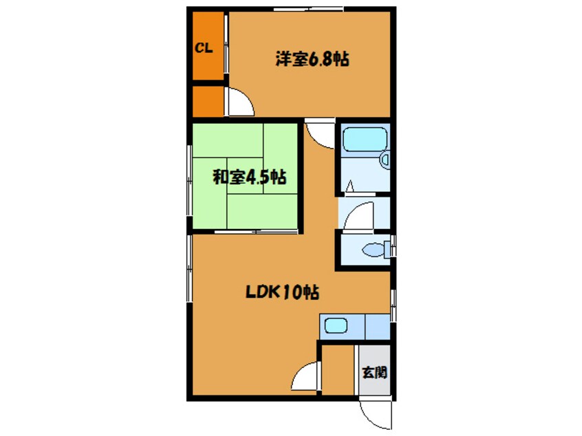 間取図 ラスティブ杉並