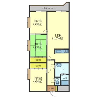 間取図 ミリオンパレス駒場