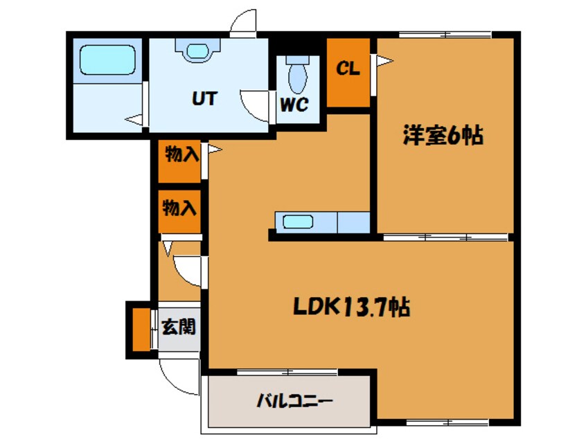 間取図 スピアーノⅡ