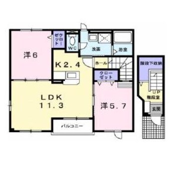 間取図 スピアーノⅡ