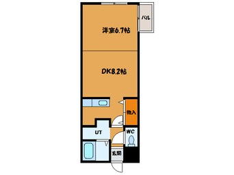 間取図 ノースコート深堀Ⅲ