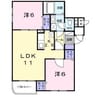 Ｍａｉｓｏｎ　ｄｅ　ＤＡＩＫＡ 2LDKの間取り