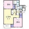Ｍａｉｓｏｎ　ｄｅ　ＤＡＩＫＡ 2LDKの間取り