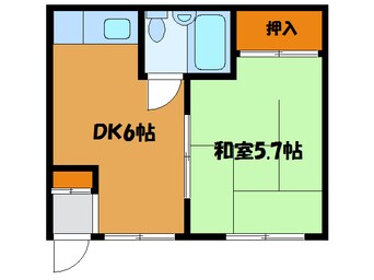 間取図 シャトル駒場