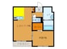 NEW PIAZZA 1LDKの間取り