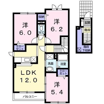 間取図 メゾンKT3号館