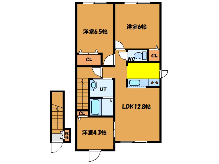 間取図 マイタウン　ラ・フィオーレⅢ
