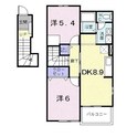 ヴィラ柏木の間取図