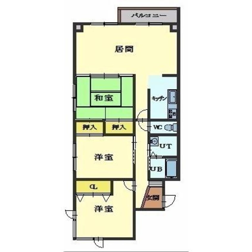 間取図 アートビュー千歳