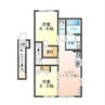 Luxel（ラクセル） 2LDKの間取り