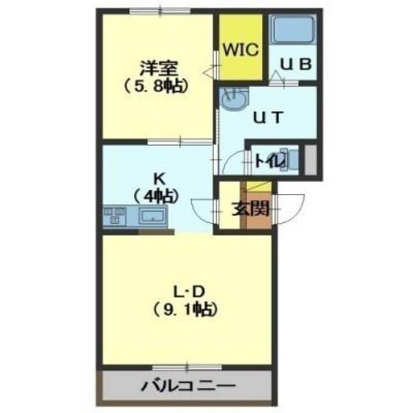 間取図 メゾンカメリア