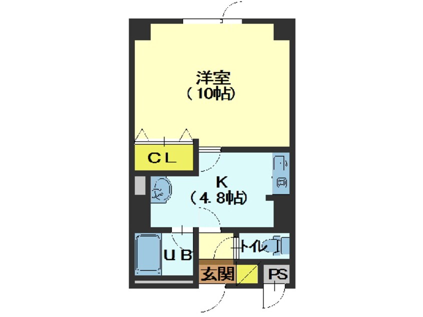 間取図 トクトラストⅥ