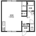 コーポルミナスの間取図