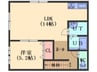 ASTI-east 1LDKの間取り