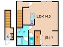 AmbitiousⅢ（アンビシャスⅢ）の間取図