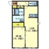 Premier Chouette 1LDKの間取り