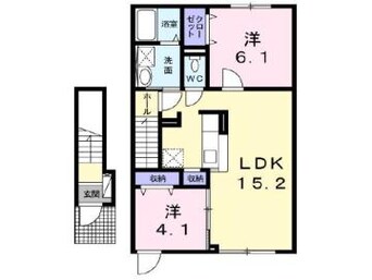 間取図 ベルアンジュ七重浜