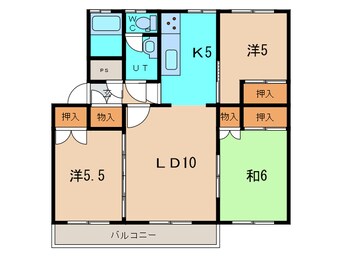 間取図 ツインクル豊川