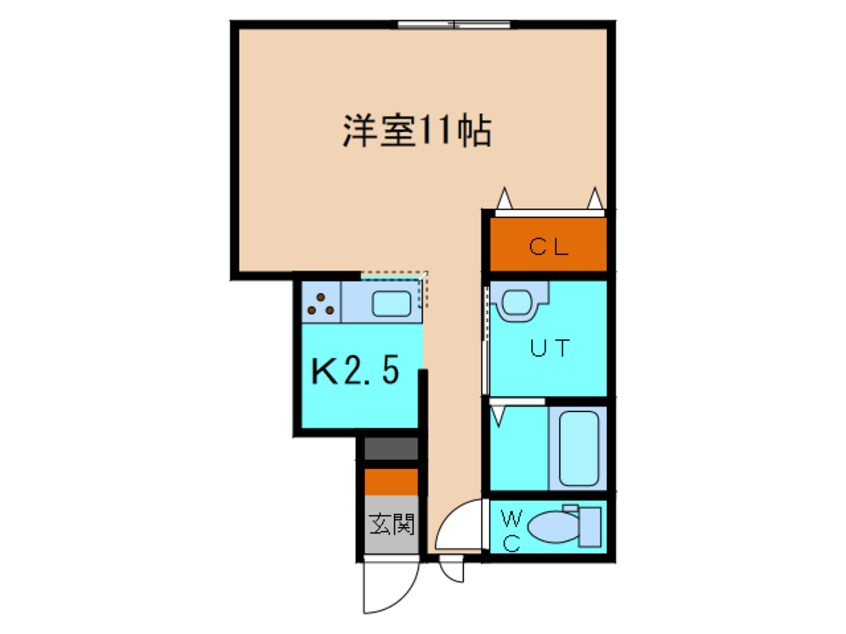 間取図 メゾンテンマⅢ