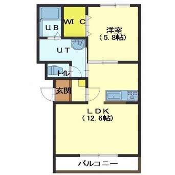 間取図 メション五稜郭公園