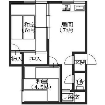 間取図 棟方アパート