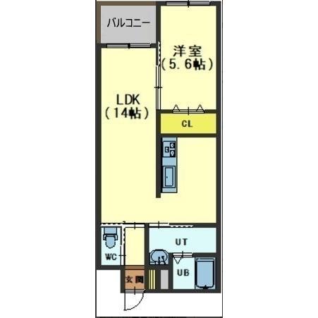 間取り図 NEW PIAZZA西桔梗