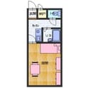 エマジュードの間取図