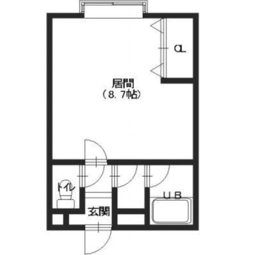 間取図 コーポラス上野