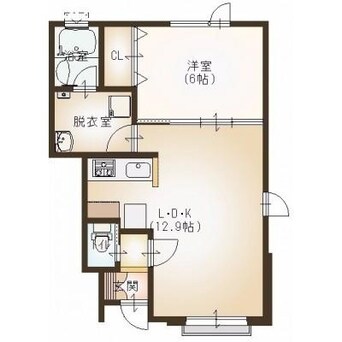 間取図 CS TOKURA