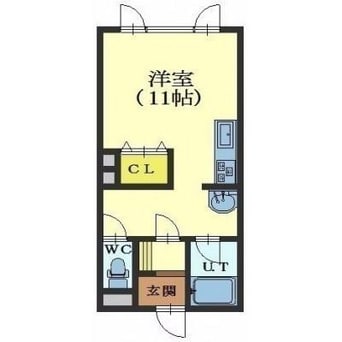 間取図 アールズコート美原Ⅱ