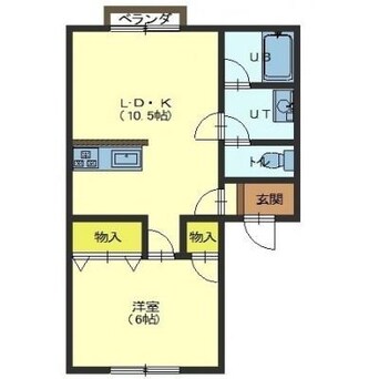 間取図 コートヴィレッジ2