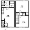 JOY9 2LDKの間取り