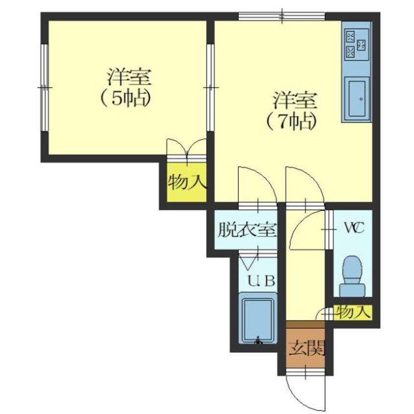 間取図 シャンブル杉並