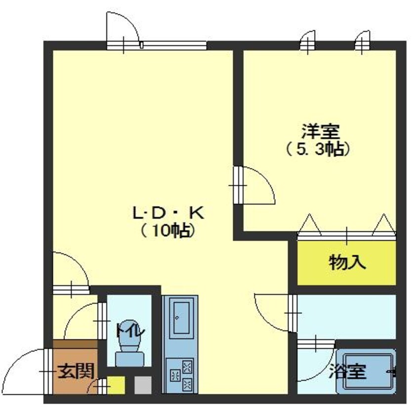 間取図 シャンブル杉並