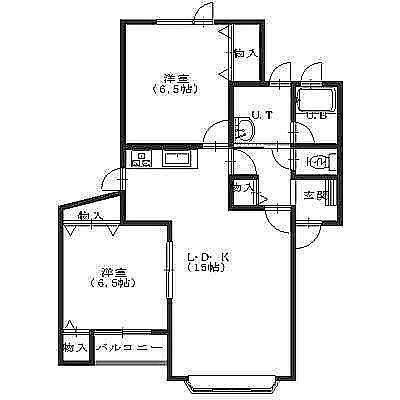 間取り図 ノースライトⅢ