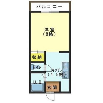 間取図 榎本ハイツＤ