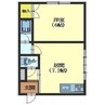 マンションソレイユ 1LDKの間取り