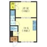 マンションソレイユ 1DKの間取り