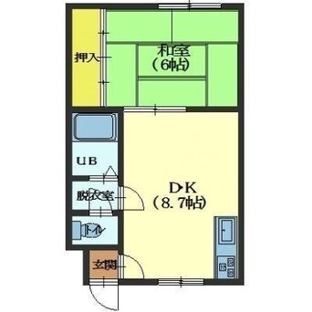 間取図 ドエル栄町