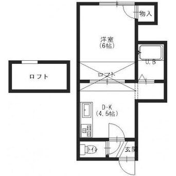 間取図 ハイツヒロⅤ