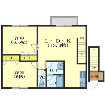 間取図 日吉ヶ丘ハイツ
