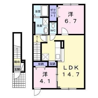 間取図 グランハイム・エフ
