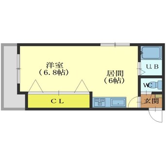 間取図 メゾンパティオ松風町