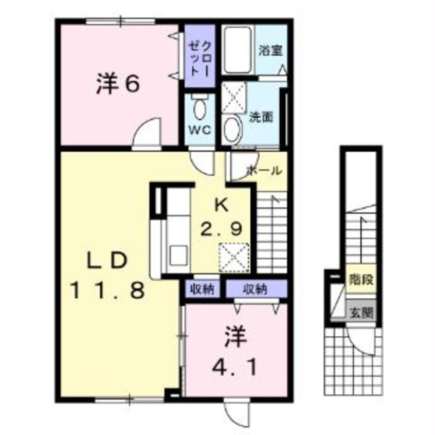 間取図 ナチュラルガーデンハウス
