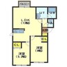 ASTI-Ⅲ 2LDKの間取り